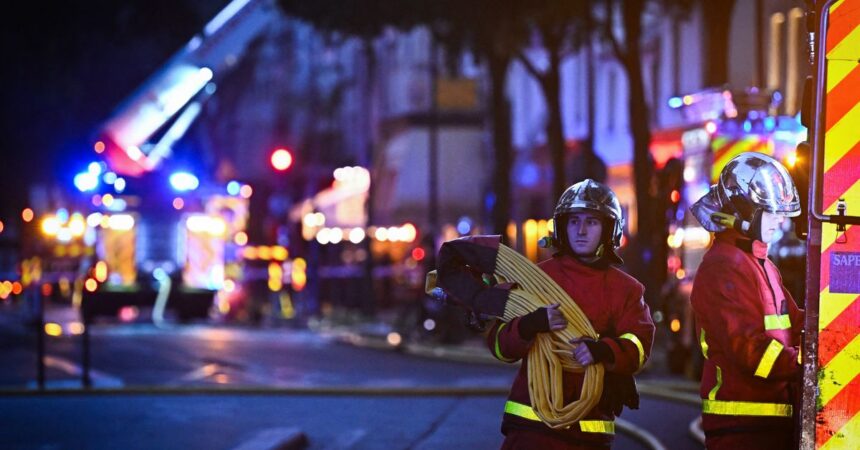 Incendio destruye el histórico mercado Marché des Enfants Rouges