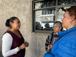 Carmen de la Rosa fortalece trabajo territorial y cercanía con vecinos de Neza