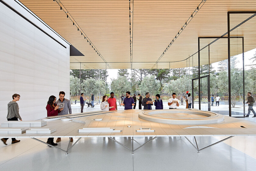 Apple retira la maqueta 3D del Apple Park tras su remodelación