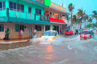 Lluvias intensas en sur de Tamaulipas sin daños mayores: gobernador