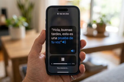 Apple permite clonar tu voz en iPhone: cómo activar la función