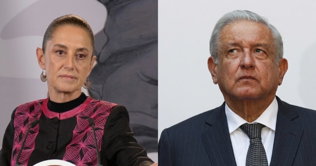 Sheinbaum desmiente gira de AMLO y denuncia desinformación