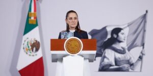 Sheinbaum urge precaución por huracán Trudy y frente frío 2