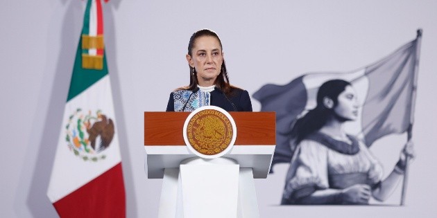 Sheinbaum urge precaución por huracán Trudy y frente frío 2