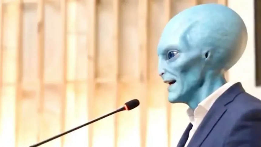 Diputado de Morena usa IA y alienígenas en informe, sin aclarar gasto