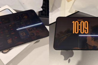 Usuarios reportan grietas en la pantalla interna del iPhone Duo