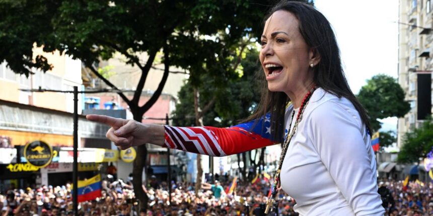 María Corina Machado se reúne en Caracas con Plataforma Unitaria