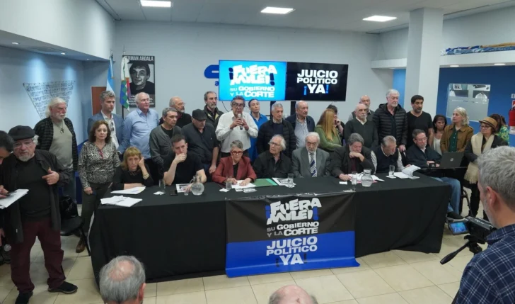Organizaciones lanzan campaña para juicio político a Milei y la Corte