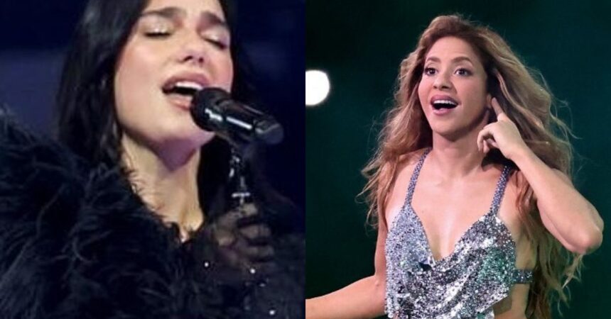 Dua Lipa y Shakira interpretan “Antología” en Madrid