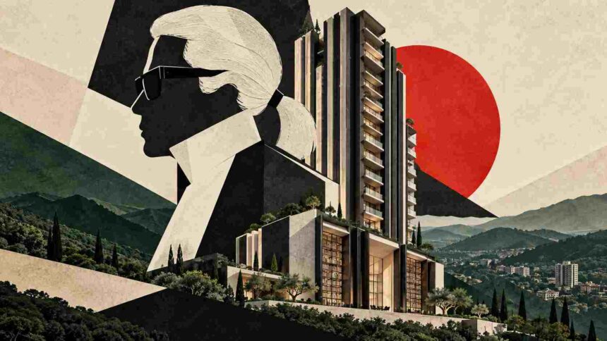 Karl Lagerfeld lanza torre de lujo en Bosque Real, Estado de México